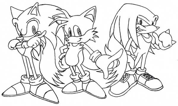 Desenhos para colorir do Sonic - Página 2 de 2 - Blog Ana Giovanna